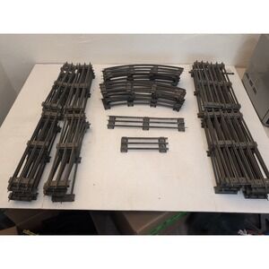 Vintage Lot Of 52 Pieces Lionel Standard Gauge Track Mixed Lot Straight Curves